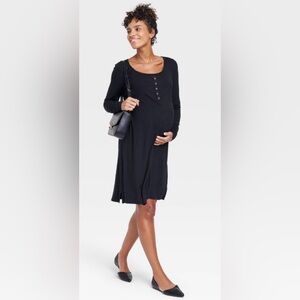 Long Sleeve Maternity dress by Ingrid & Isabel size M
